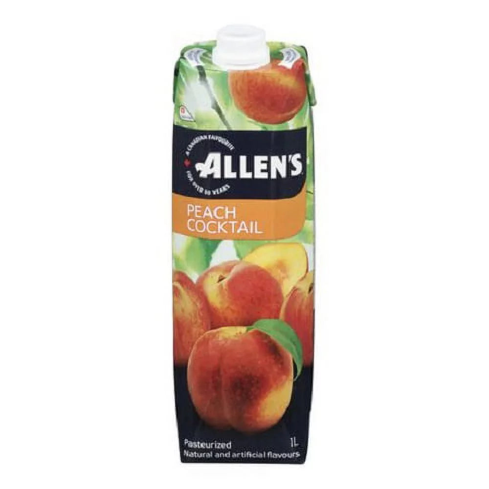 Allens Tetra Peach Cocktail