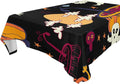 Hyjoy 60x90 in Halloween Ghost Tablecloth Waterproof Washable Polyester Square Table Cover Durable Tablecloth for Kitchen Dining Table Party Decor