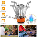 Ultralight Camping Adventure Stoves iMounTEK Portable Backpacking Hiking Stoves w/ Piezo Ignition