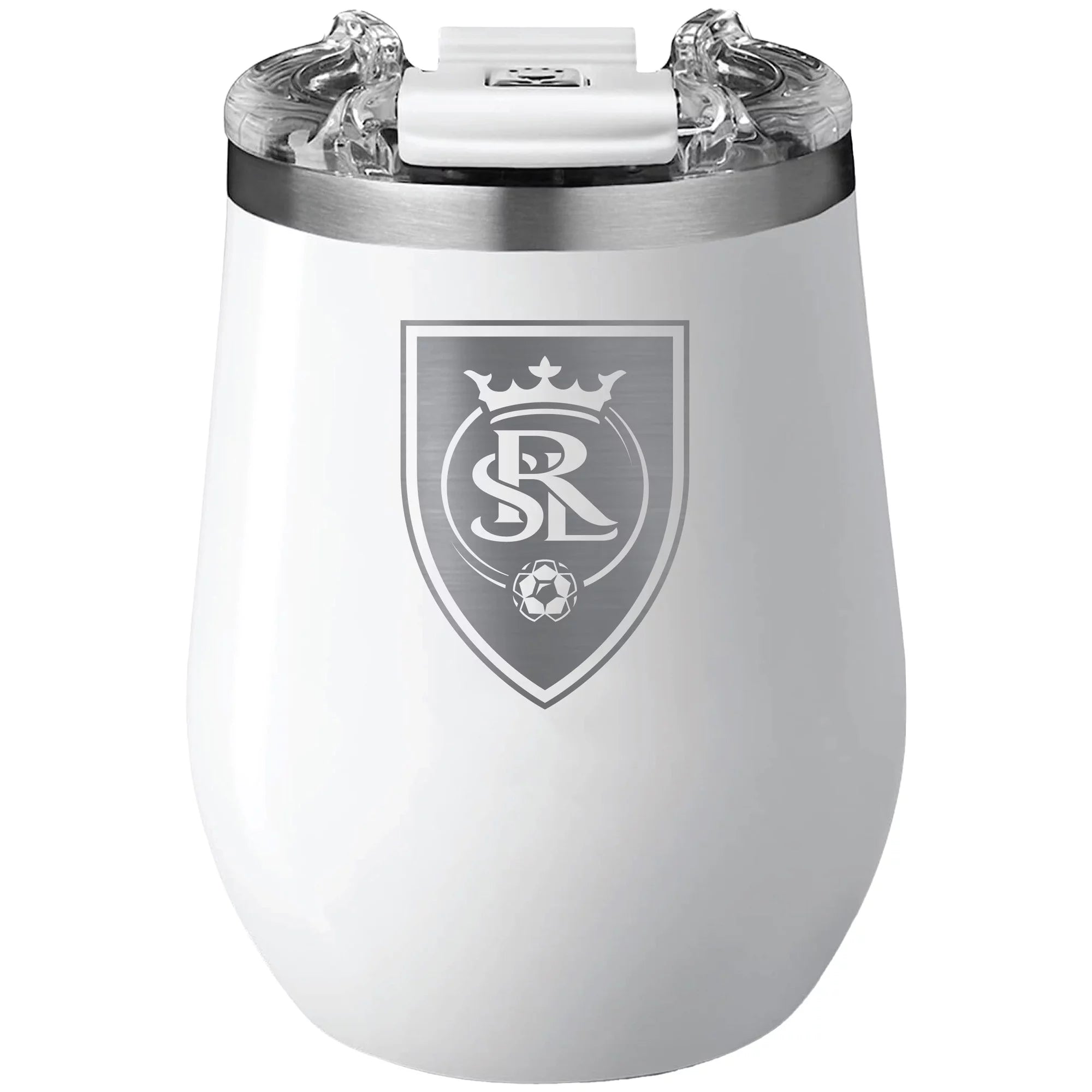 BruMate White Real Salt Lake 14oz. Wine Tumbler