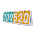 yotijar Flip Number Score Board 6 Digit Multi Sports Scoreboard for Games Basketball