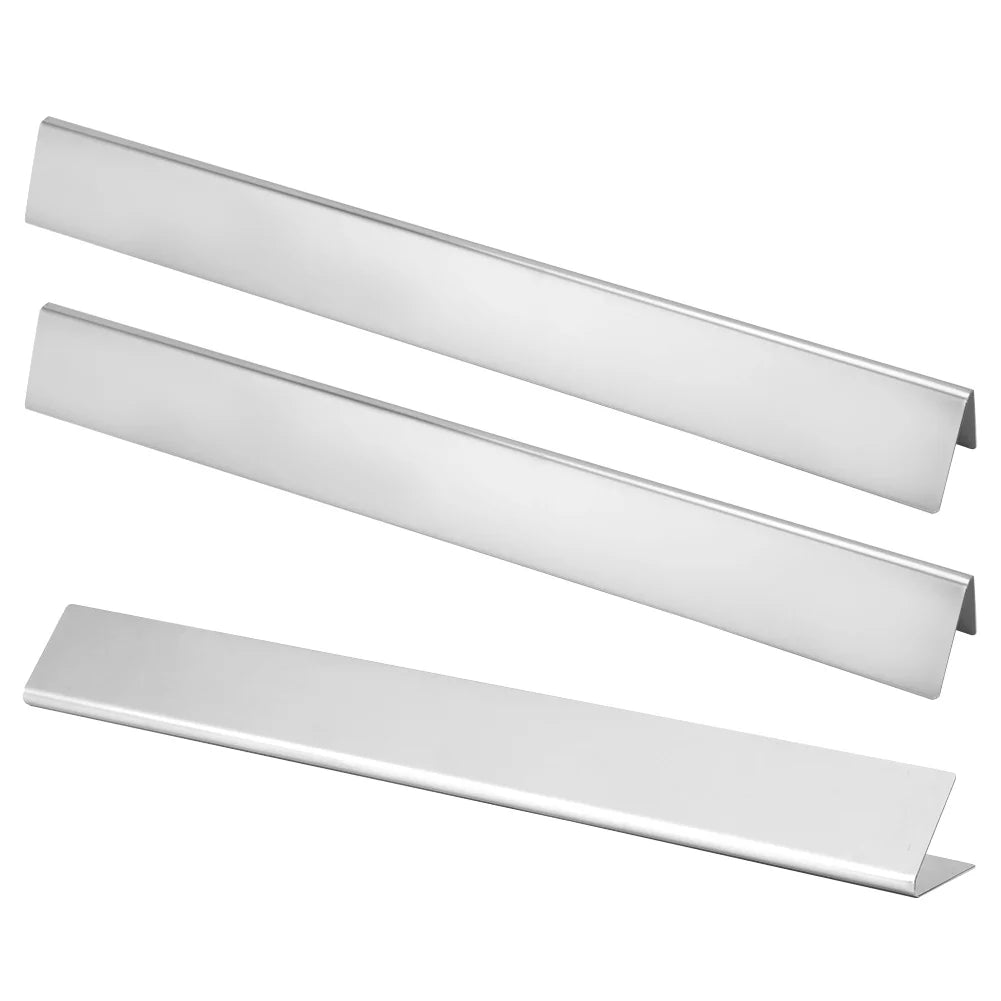 Tarente 3Pcs Stainless Steel Gas Grill Heat Plate BBQ Accessory for Spirit(3 Burners) E?310/E?320