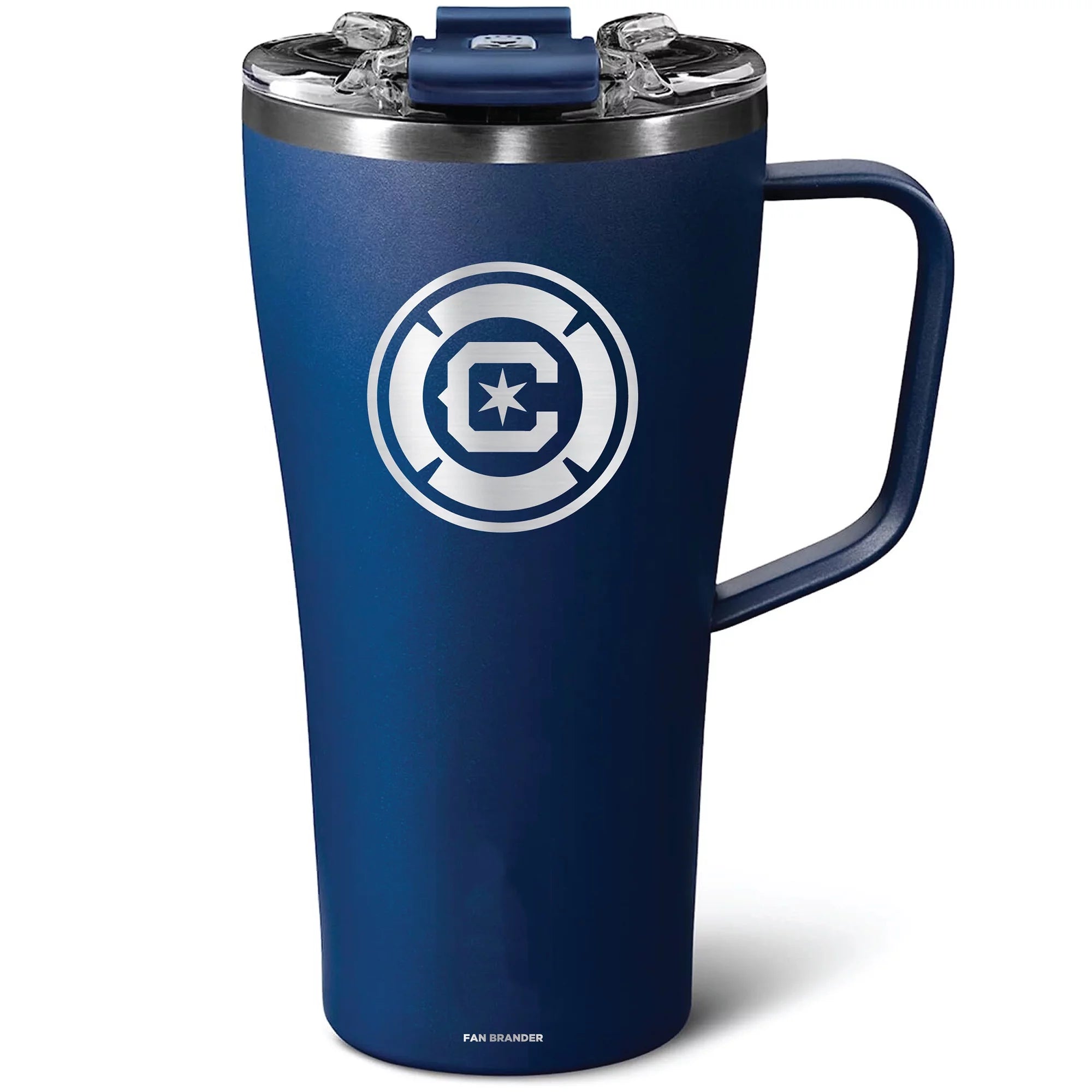 BruMate Navy Chicago Fire 22oz. Toddy Tumbler