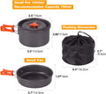 12 Piece Camping Cookware Set - Portable Mess Kit