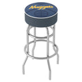 Trademark Gameroom Denver Nuggets Fade Bar Stool with Padded Seat