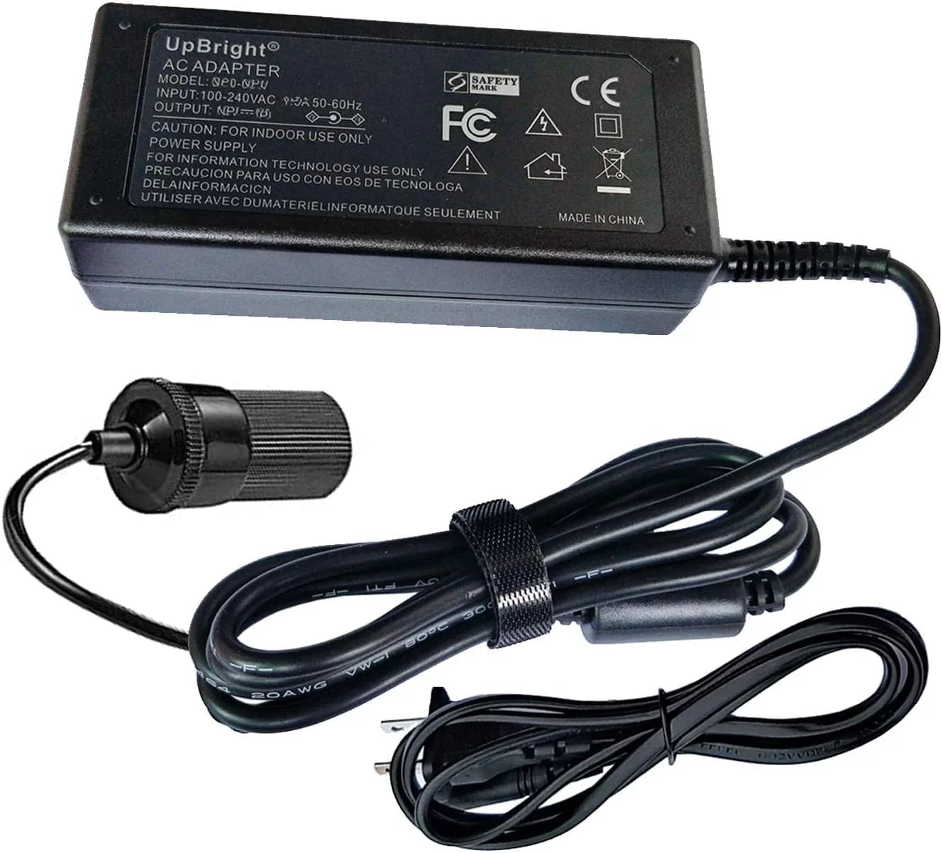 UPBRIGHT New AC/DC Adapter to 12V 5Amp Car Converter For Igloo 22 Quart Portable 12 Volt Cooler 6411 & 6402 Igloo 40 Quart Dual Function Portable Cooler/Warmer Power Supply Cord Cable Charger