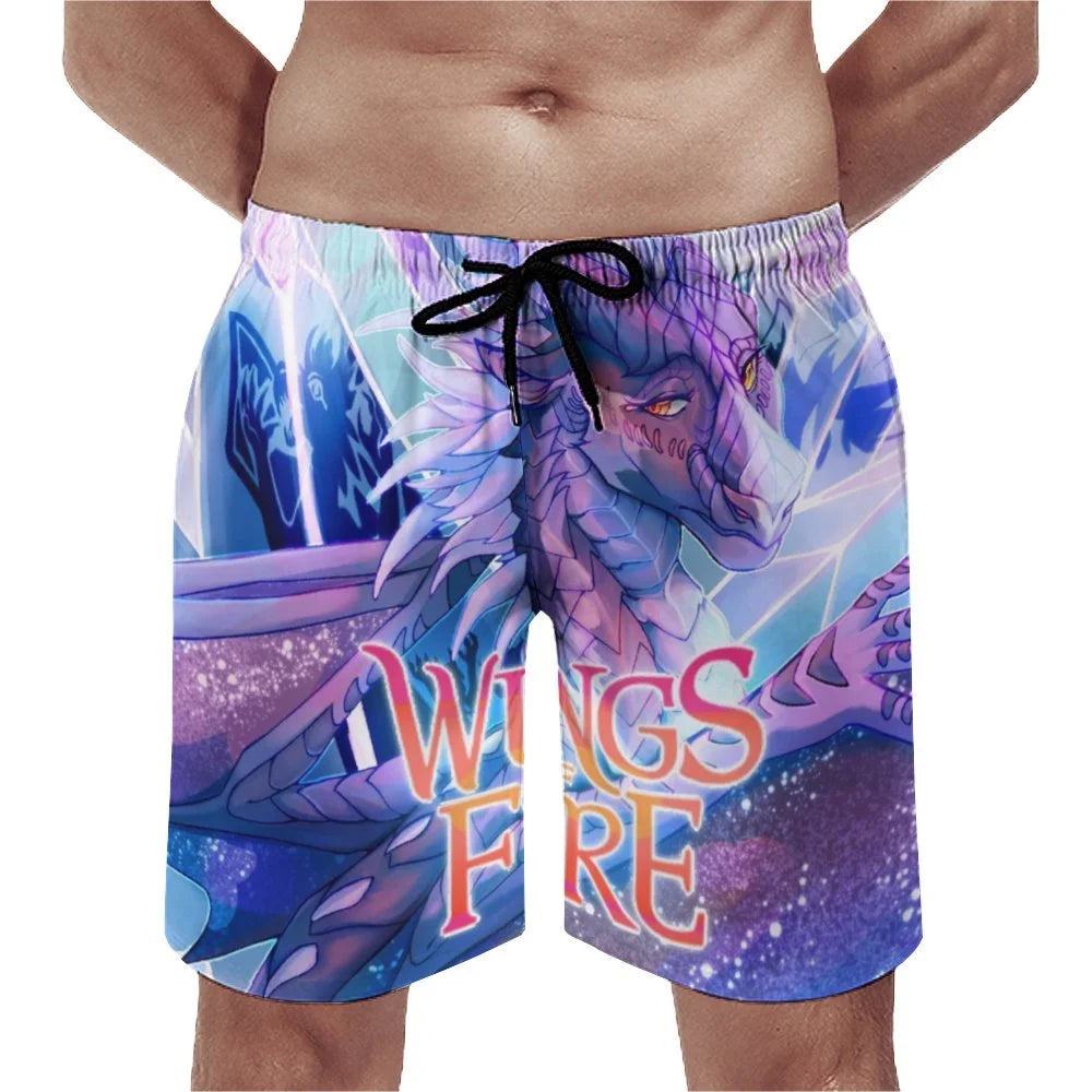 Wings Of Fire Galaxy Men's Swim Trunks Quick Dry Beach Board Shorts Summer Beachwear Swimwear Swim Shorts With Mesh Lining And Pockets