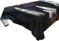 Hyjoy 60x120 in Halloween Ghost Tablecloth Waterproof Washable Polyester Square Table Cover Durable Tablecloth for Kitchen Dining Table Party Decor