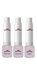 ABP Touch Up Basecoat Plus Clearcoat Plus Primer Spray Paint Kit Compatible with Light Sage Metallic Mariner Mercury (NH)