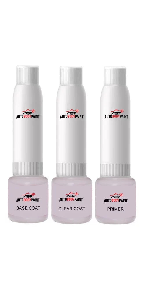 ABP Touch Up Basecoat Plus Clearcoat Plus Primer Spray Paint Kit Compatible with Light Sage Metallic Mariner Mercury (NH)