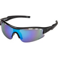 Rawlings 1803 Black/Blue Mirror Sunglasses Lightweight Durable Scratch Resistant