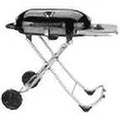Auseo Cook 3 Burner BBQ Propane Gas Grill, Stainless Steel 30,000 BTU Patio Garden Barbecue Grill with Two Foldable Shelves