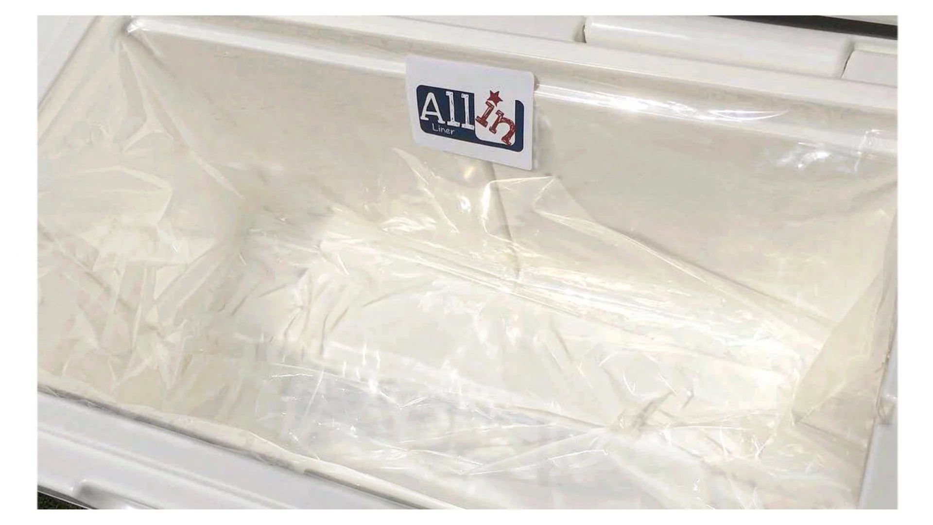 Allinliner Heavy-Duty Plastic Cooler Liner - Disposable Cooler Liner for Coolers 100QT to 150QT