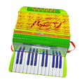 moobody 24 Key 12 Bass Accordion ABS Material with Buckle, Lightweight Musical Instrument for Beginners, Christmas Gift