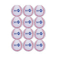 Soft Hit Soft Baseball/Softball Training Foam Ball (12 Pack, White)
