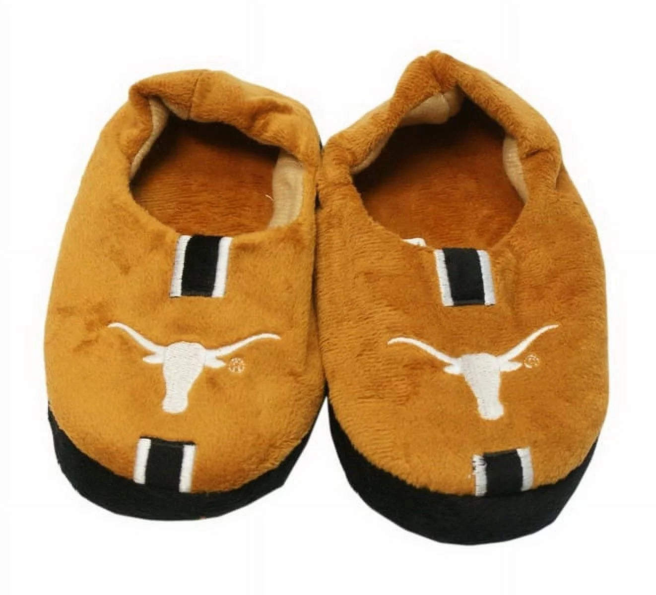 Texas Longhorns Slipper - Youth 4-7 Size 8-9 Stripe - (1 Pair) - M - Forever Collectibles