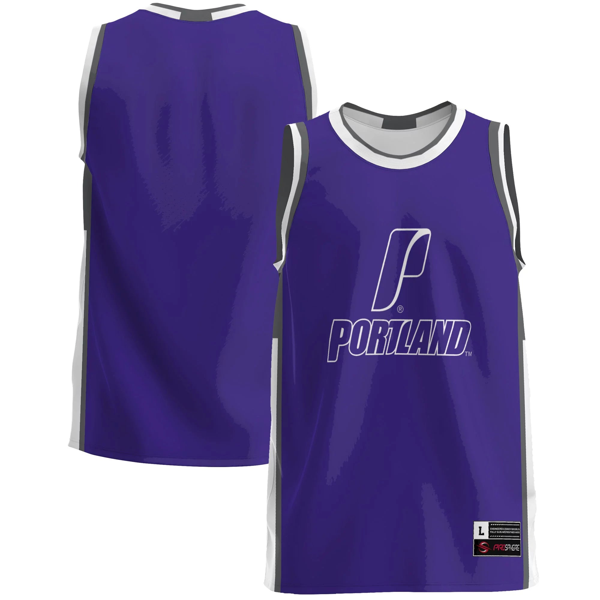 Men's GameDay Greats  Purple Portland Pilots  Lightweight Basketball Jersey