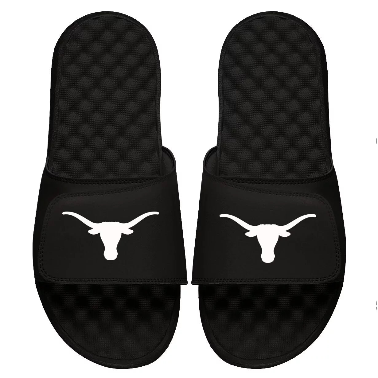 Youth ISlide Black Texas Longhorns Primary Slide Sandals