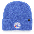 Men's '47 Royal Philadelphia 76ers Brain Freeze Cuffed Knit Hat - OSFA