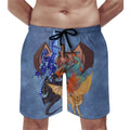 Wings Of Fire Dragon Men's Swim Trunks Quick Dry Beach Board Shorts Summer Beachwear Swimwear Swim Shorts With Mesh Lining And Pockets