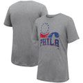 Unisex Stadium Essentials  Heather Gray Philadelphia 76ers Hometown T-Shirt