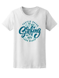 Pacific Ocean Long Beach Surfing T-Shirt Women -Image by Shutterstock, Female x-Large