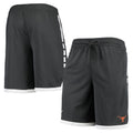 Men's Nike Anthracite Texas Longhorns School Logo Elite Stripe Performance Shorts