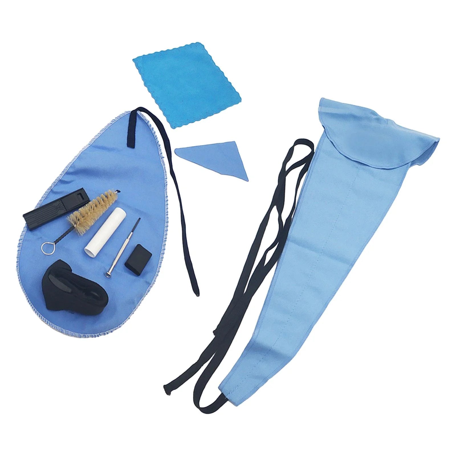 PETSOLA Saxophone Cleaning , Cleaning Cloth, Woodwind Instruments, Cleaning Tools, Saxophone Maintenance Kits, Mouthpiece Brush for Saxophone Flute