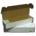BCW 800 Count Box - Corrugated Cardboard Storage Box - Baseball, Other Sport Cards, Gaming & Trading Card Collecting Supplies - 1 Box