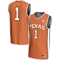 Youth GameDay Greats #1 Texas Orange Texas Longhorns Lightweight Collegiate Basketball Jersey