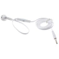 Single Earbud Wired Earphone Mono Headset 3.5mm Headphone Flat O1N for Samsung Galaxy S6, S10 Plus J7 Sky Pro S8 active, S7 S5 Active, S10e 5G On5 Note 9 8 5 NotePRO 12.2 4 3 Mega 2