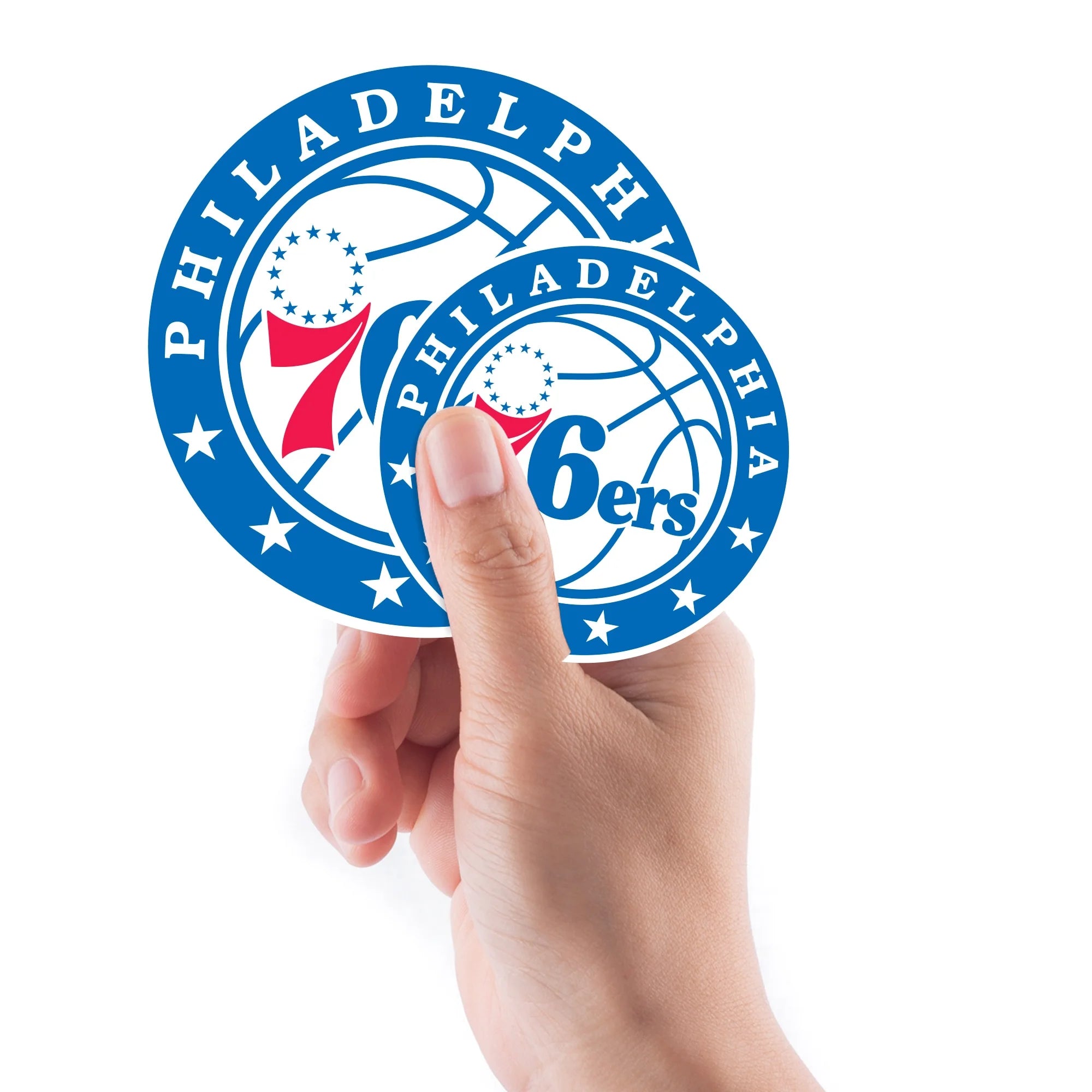 Fathead Philadelphia 76ers 5-Piece Mini Decal Set