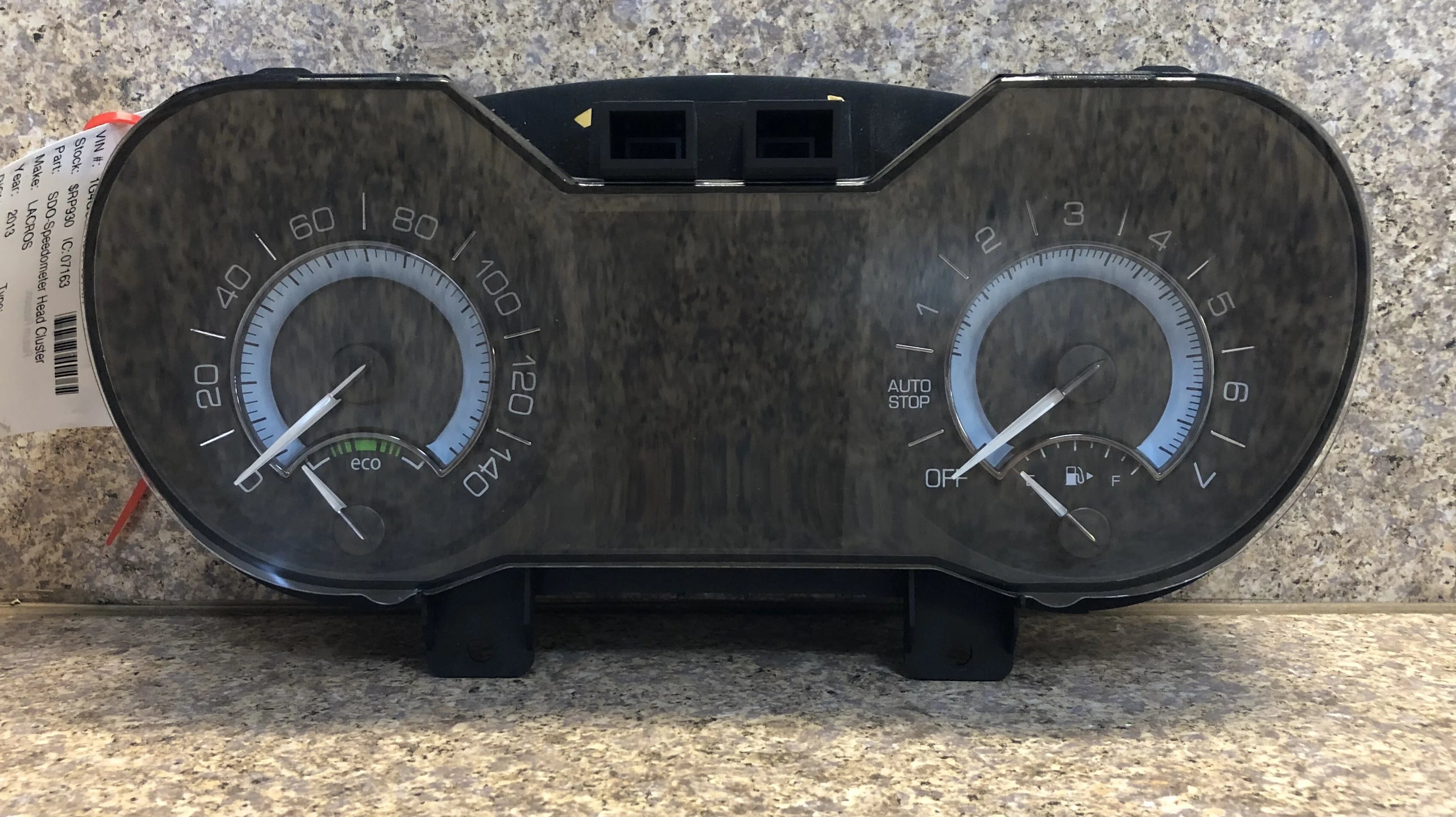 Pre-Owned 13 Buick LaCrosse Speedometer Speedo Head Cluster 121k Miles OEM LKQ (Good)