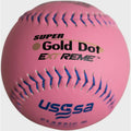 Worth Pink Pro Comp Super Gold Dot XT 12 Slowpitch USSSA Softballs DZ
