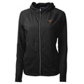 Women's Cutter & Buck Black Texas Longhorns Adapt Eco Knit Full-Zip Jacket