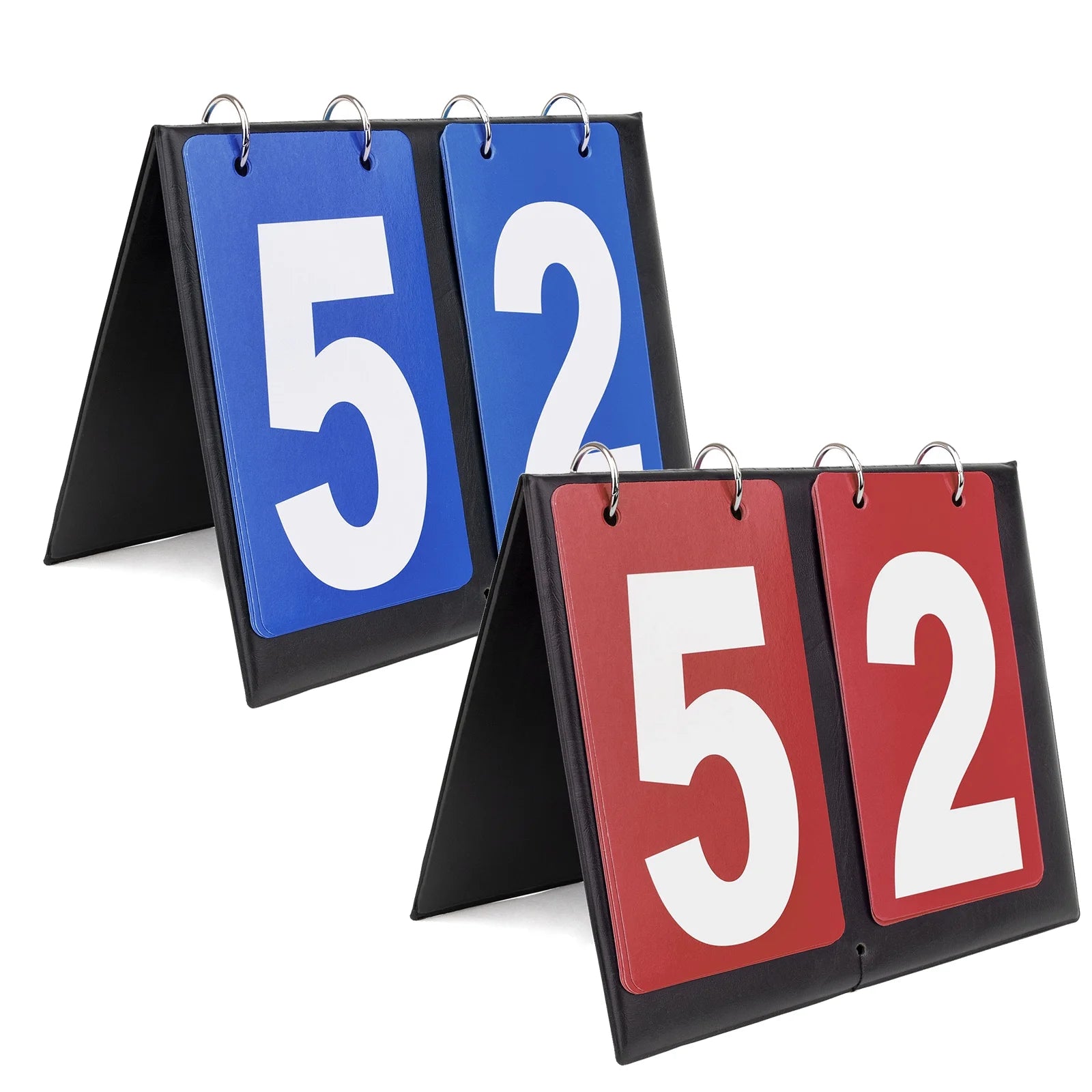 GOGO Set of 2 Portable Table Top Scoreboards for Basketball Tennis Sports