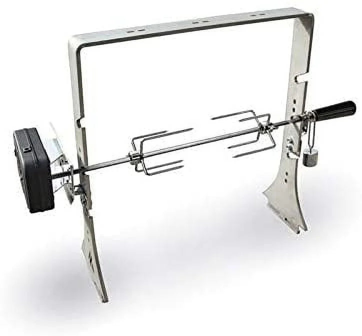 Arteflame Rotisserie Stainless Steel Attachment Kit for 40 Grills, Battery Operated, Motor Included, For Up To 25lbs.