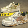 Fashion Trend Running Sneakers for Men Comfort Hard-wearing Athletic Shoes Outdoor Lace-up Tenis Masculino Summer Breathable green 42