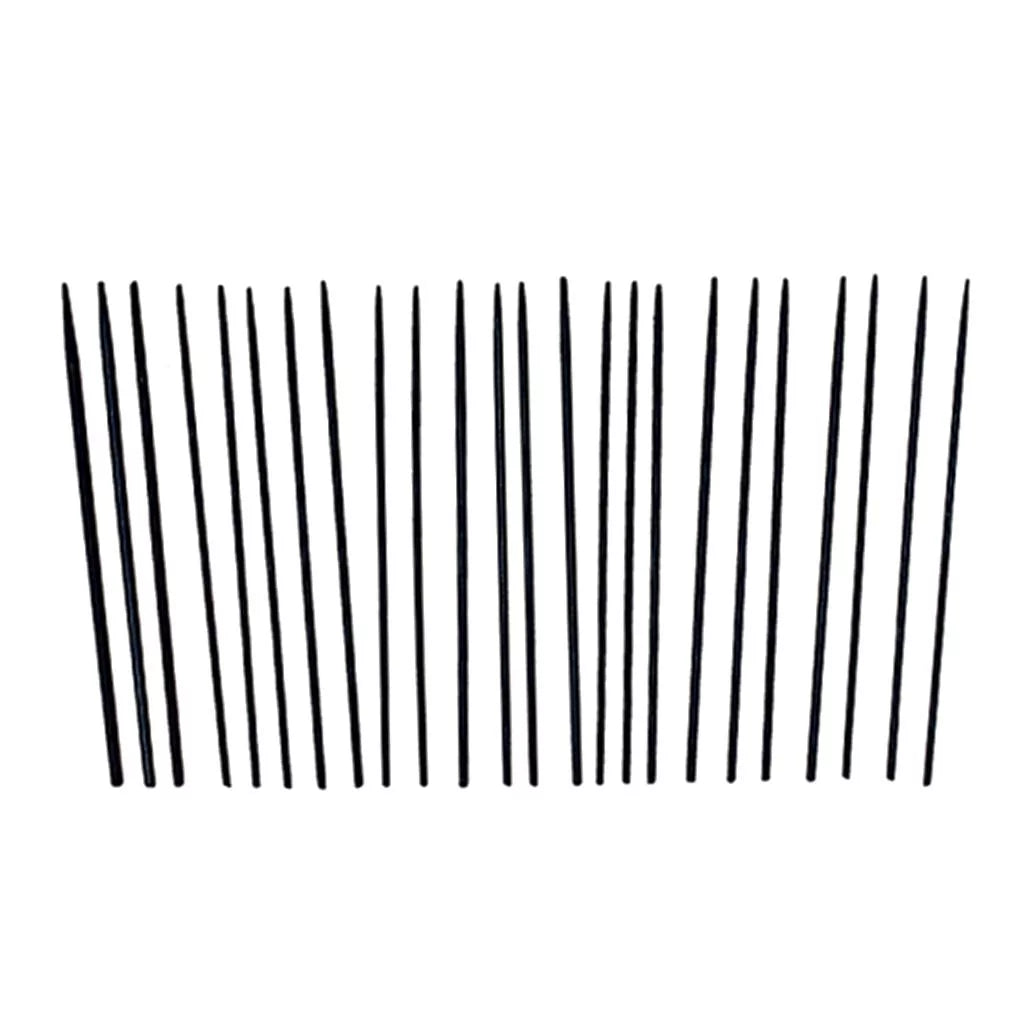 24 Pcs Steel  Clarinet Feather Repair Tool Set - Black