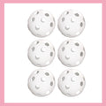 Plastic Softballs, 6-Pack
