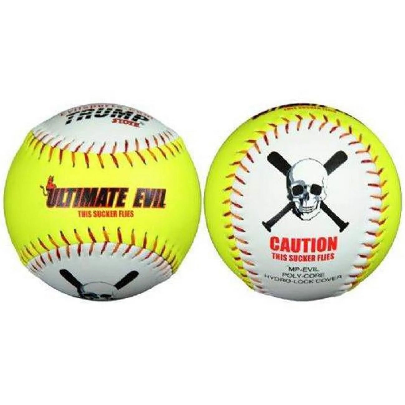 Evil Sports  Trump MP-EVIL 12 in. 53-500 Plus Leather Cover Softball - Non-Sanctioned