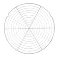 Barbecue Mesh - Round Shape BBQ Wire Mesh Grill Net Barbecue Grilled Grid Rack Outdoor Camping Picnic Tool Barbecue Rack Net