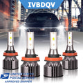 For Buick LaCrosse 2005-2013  LED Headlight bulbs High+Low Beam 6000K H11*2 Pack of 4