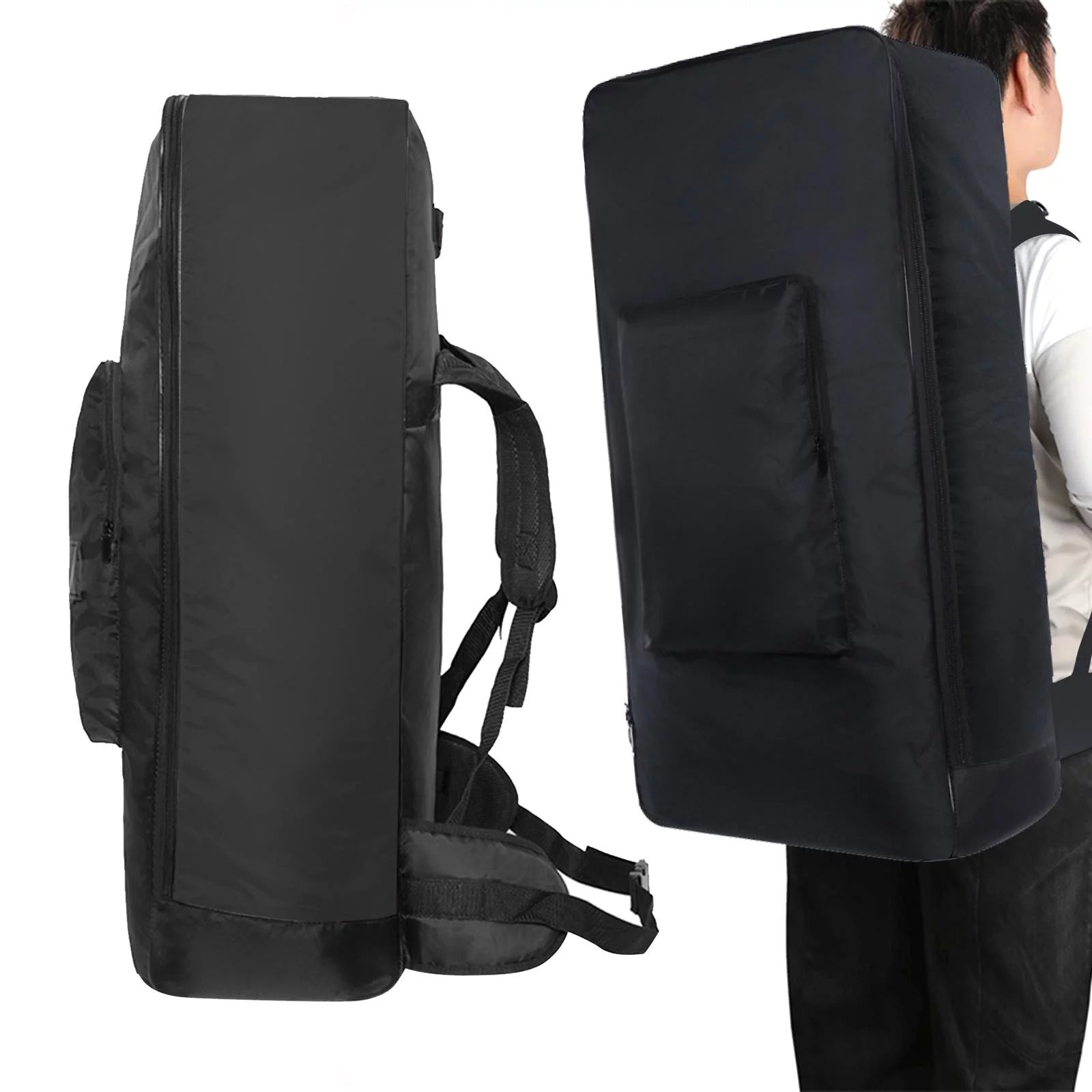 Surfboard Travel Bag Carrier Adjustable Straps with Zipper for Standing Board