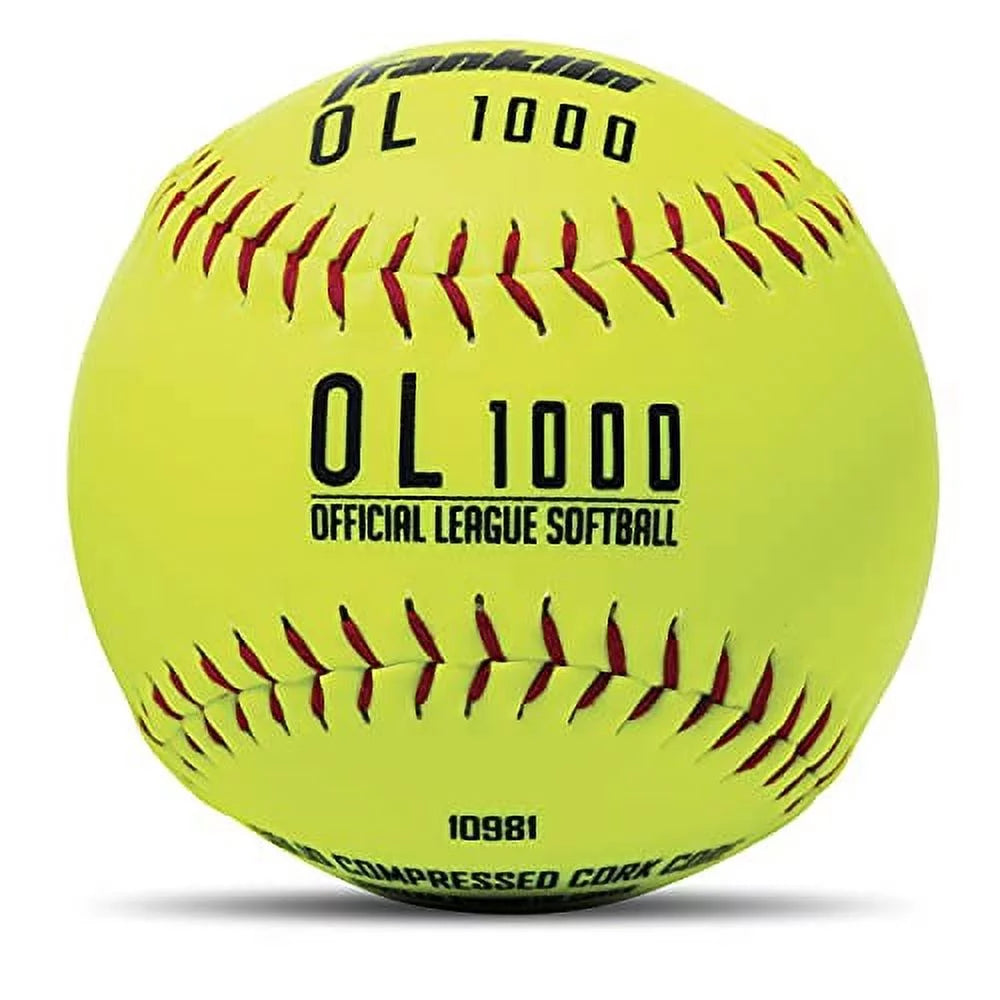 Franklin Sports Practice Softballs, Official Size and Weight, 1 Pack