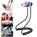 Cellet Multifunctional Wearable Tablets and Smartphones Holder up to 4-10 Inch with 360 Degree Rotation; Lazy Holder for Neck and Waist Hanging