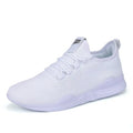 Shoes men Sneakers Male casual Women's tenis Luxury shoes Trainer Race Breathable Shoes fashion loafers running Shoes for men WHITE 44