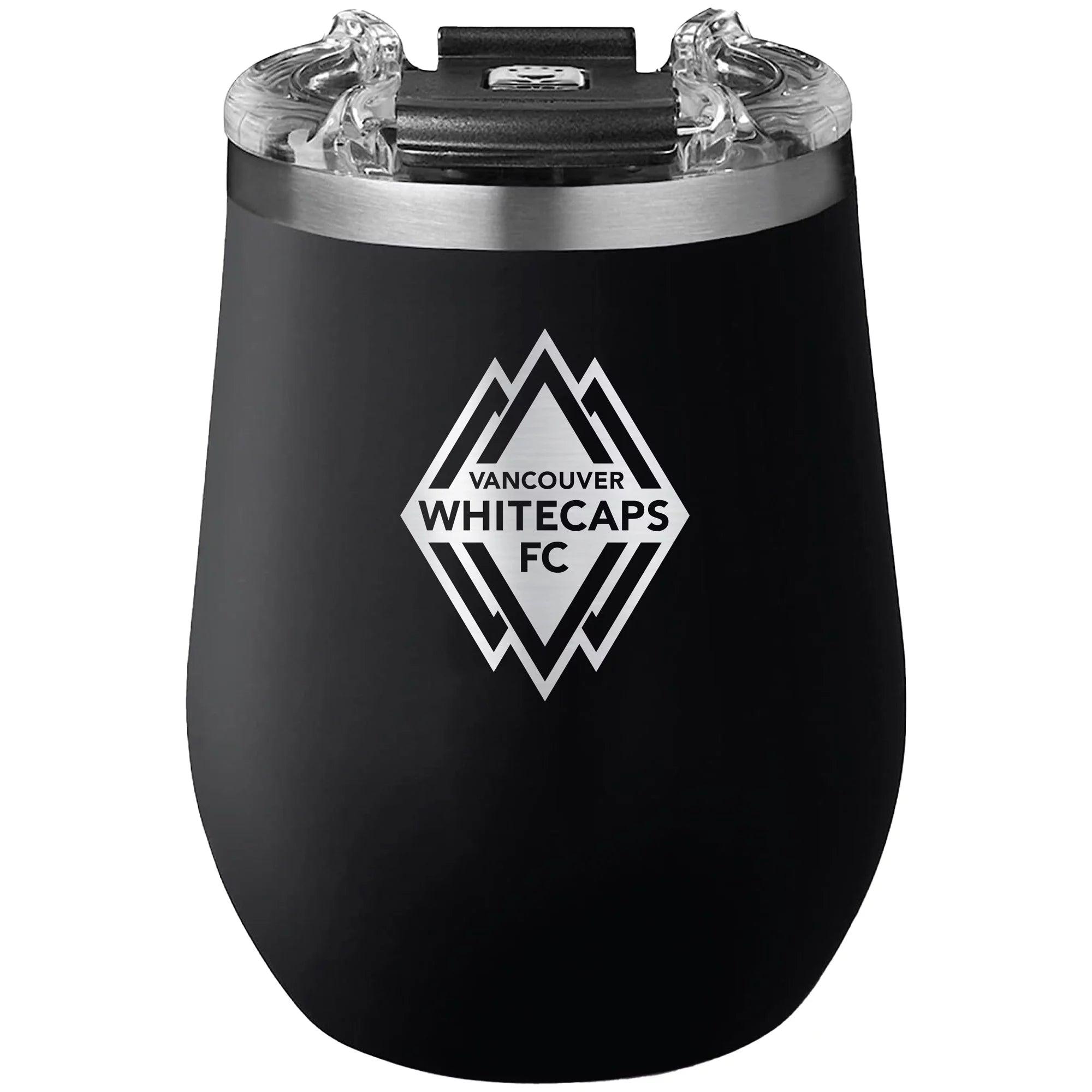 BruMate Black Vancouver Whitecaps FC 14oz. Wine Tumbler