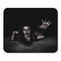 KDAGR Face 3D of Scary Ghost Woman Coming Out from The Hole Wall Horror Mixed Media Movie Mousepad Mouse Pad Mouse Mat 9x10 inch
