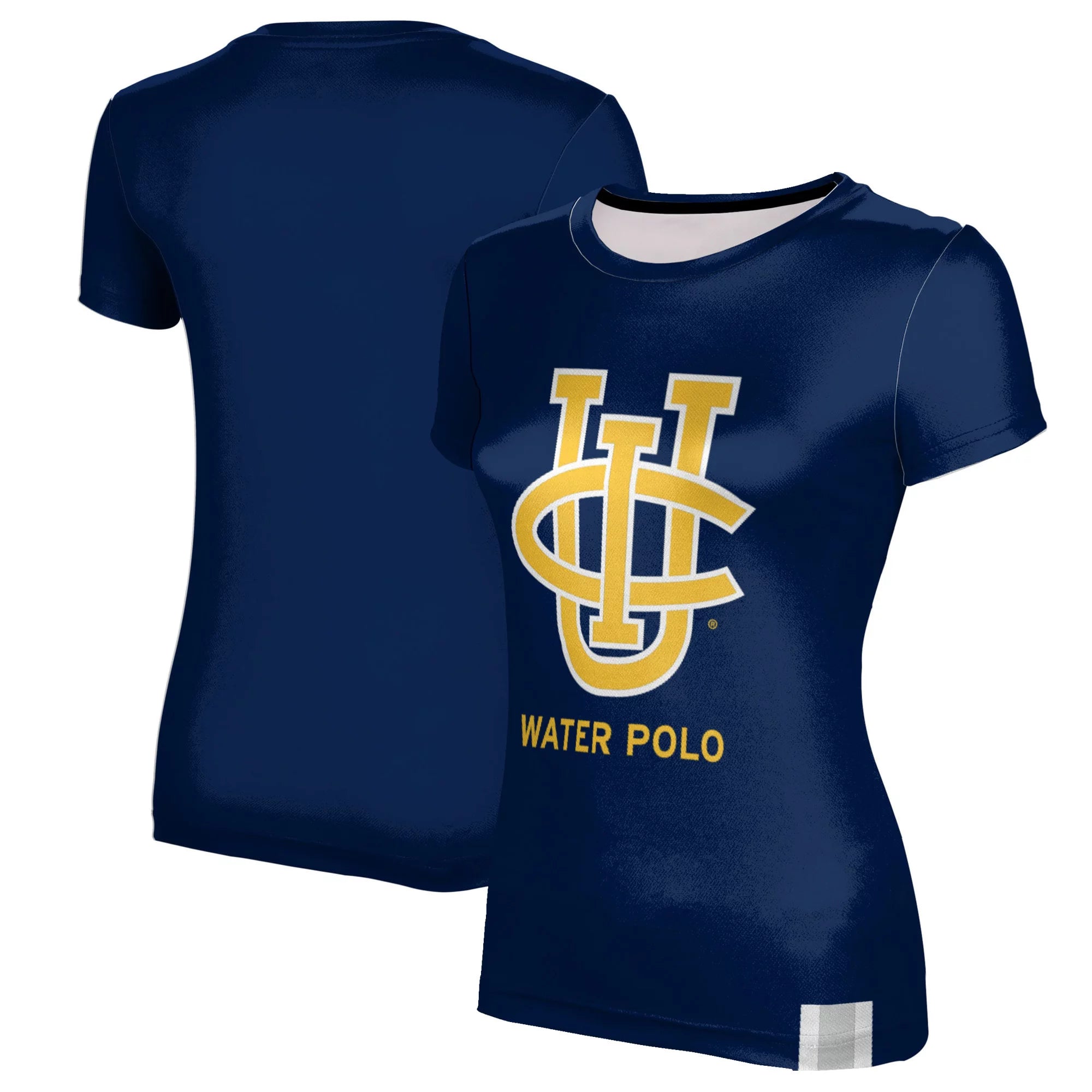 Women's Navy UC Irvine Anteaters Water Polo T-Shirt